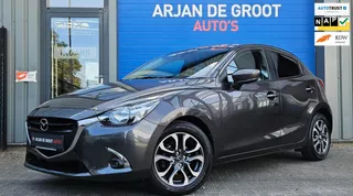 Mazda 2 1.5 Skyactiv-G 90PK AUTOMAAT Navi Cruise Clima Pdc Dealer onderhouden