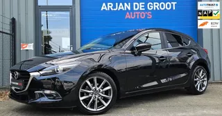 Mazda 3 2.0 SkyActiv-G 120 Navi CLima Hud Camere Full Led Dealer onderhouden