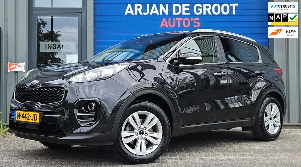 Kia Sportage 1.6 GDI 132PK Navi Cruise Leder Trekhaak Lane assist