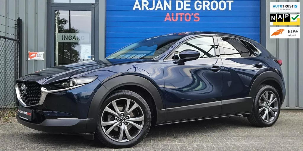 Mazda CX-30 2.0 e-SkyActiv-X M Hybrid 180PK Luxury veel opties!
