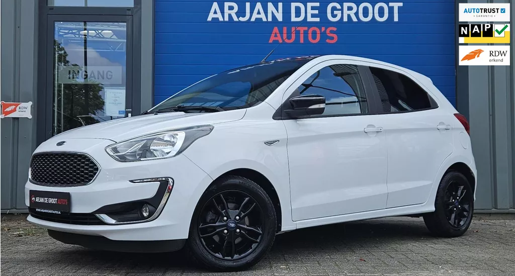 Ford Ka+ 1.2 86PK Black &amp; White Climate Carplay&reg; veel opties! 2019