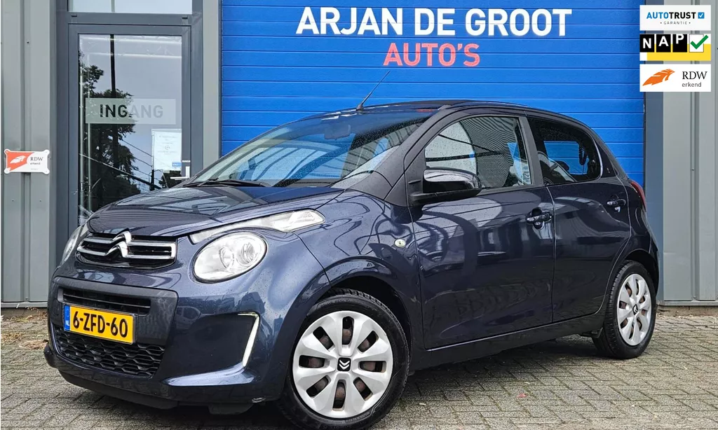 Citroen C1 1.0 e-VTi Cabrio! 5Drs Airco Bleutooth NAP Elec pakket!