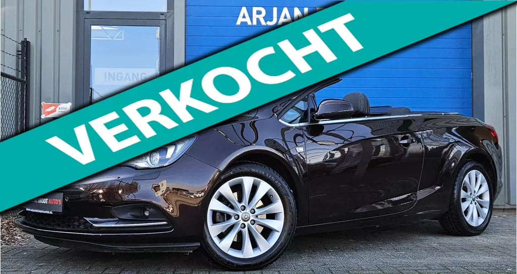 Opel Cascada 1.4T 140PK Navi Leder Xenon Climate Zeer Luxe!!