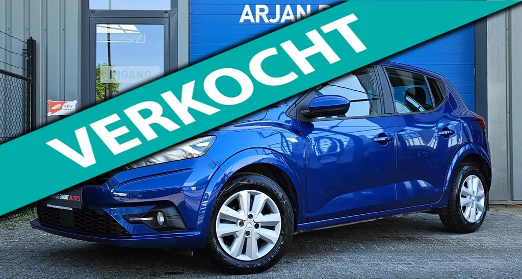 Dacia SANDERO 1.0 5Drs Airco Cruise Bleutooth Led verlichting 2022!