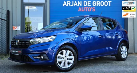 Dacia SANDERO 1.0 67PK 5Drs Airco Cruise Bleutooth Led verlichting