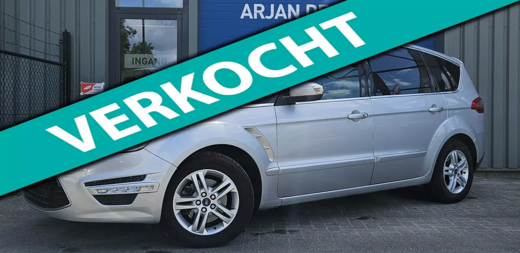 Ford S-Max 2.0 EcoBoost Titanium Leder Navi Cruise Clima 1500KG Trekgewicht