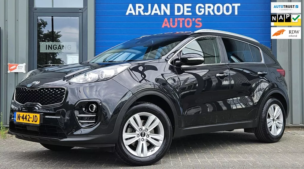 Kia Sportage 1.6 GDI 132PK Navi Cruise Leder Trekhaak Lane assist